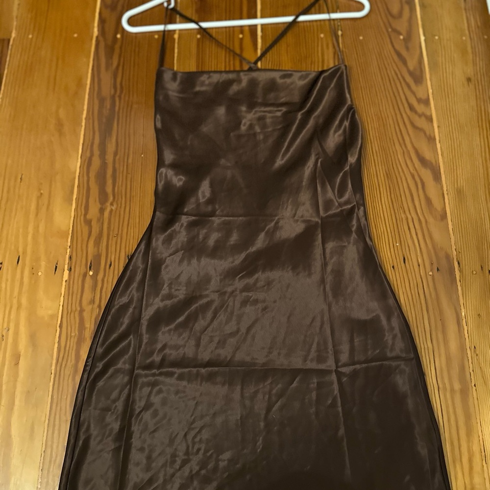 H&M Divided  Brown Dress